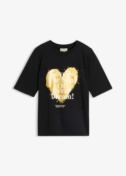 Best Camiseta de algodón orgánico puro Mujer Camisetas