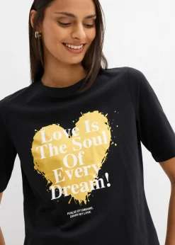 Best Camiseta de algodón orgánico puro Mujer Camisetas