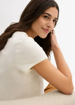 Camiseta de algodón orgánico puro (2 unidades) Mujer Básicos|Camisetas