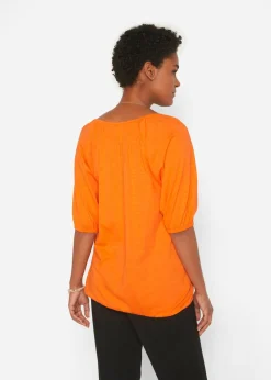 Sale Camiseta de algodón orgánico puro Mujer Camisetas|Novedades