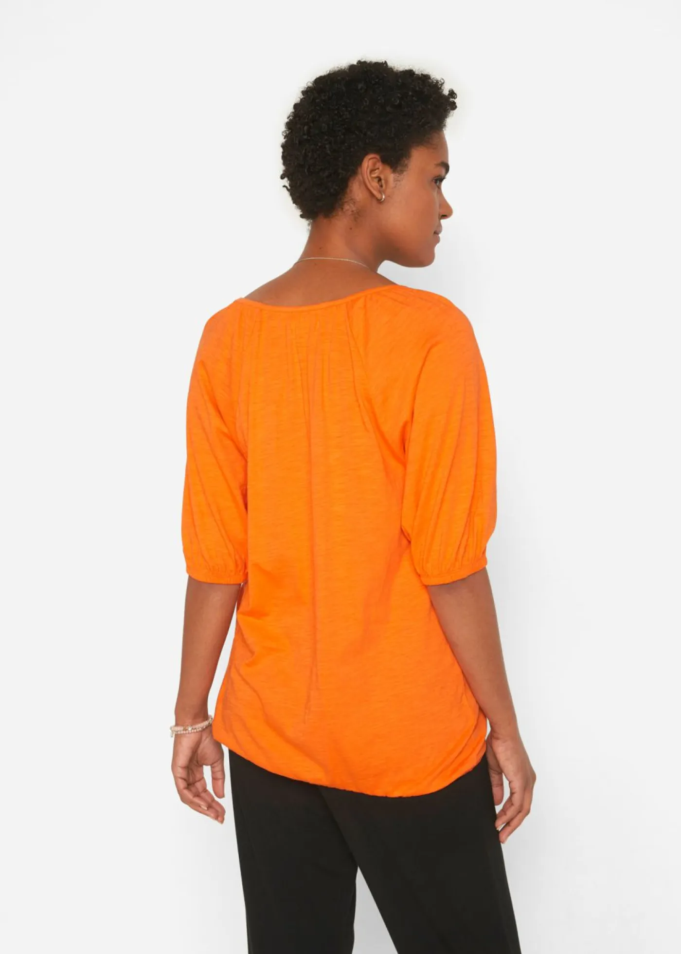 Sale Camiseta de algodón orgánico puro Mujer Camisetas|Novedades