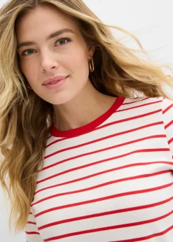 Clearance Camiseta de algodón orgánico pesado Mujer Básicos|Camisetas
