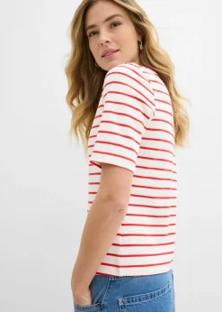Clearance Camiseta de algodón orgánico pesado Mujer Básicos|Camisetas