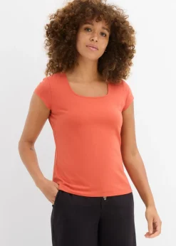Hot Camiseta de algodón orgánico puro Mujer Básicos|Camisetas