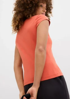 Hot Camiseta de algodón orgánico puro Mujer Básicos|Camisetas