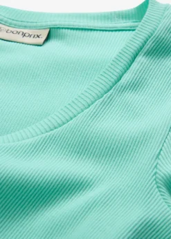 Clearance Camiseta de algodón orgánico puro Mujer Básicos|Camisetas