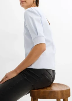 Discount Camiseta de algodón orgánico puro Mujer Camisetas