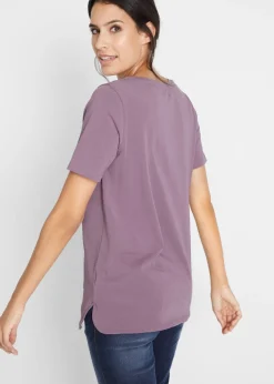 Sale Camiseta de algodón orgánico puro Mujer Básicos|Camisetas