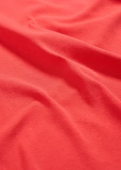 Outlet Camiseta de algodón orgánico puro con manga larga Mujer Básicos|Camisetas