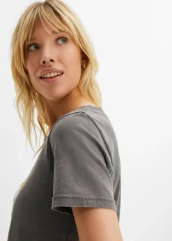Outlet Camiseta de algodón orgánico puro Mujer Camisetas