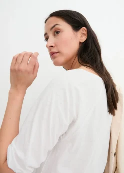 Camiseta de algodón orgánico puro Mujer Camisetas|Novedades