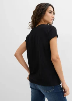Camiseta de algodón orgánico puro (2 unidades) Mujer Básicos|Camisetas