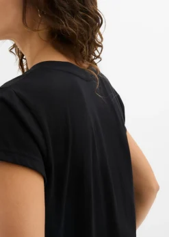 Camiseta de algodón orgánico puro (2 unidades) Mujer Básicos|Camisetas