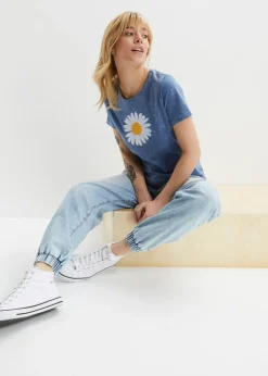 Online Camiseta de algodón orgánico puro Mujer Camisetas