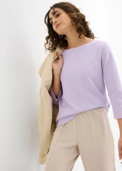 Camiseta de algodón orgánico puro y pesado Mujer Básicos|Camisetas