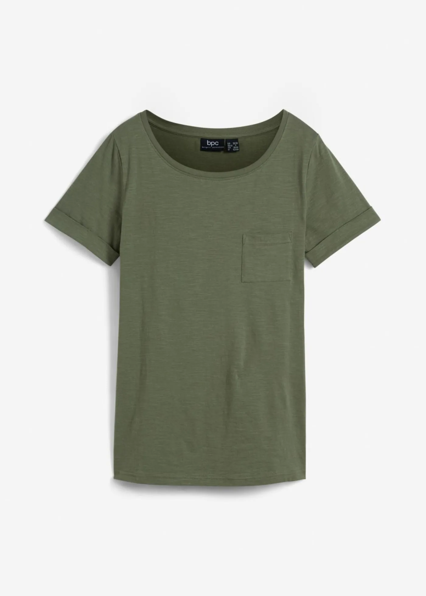 Discount Camiseta de algodón orgánico puro Mujer Básicos|Camisetas