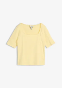 Outlet Camiseta de algodón orgánico pesado Mujer Básicos|Camisetas