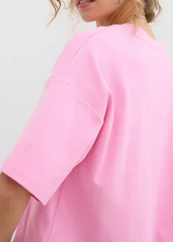 Best Camiseta de algodón orgánico puro Mujer Esenciales|Camisetas