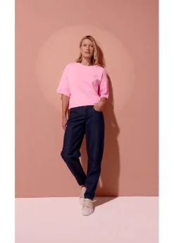 Best Camiseta de algodón orgánico puro Mujer Esenciales|Camisetas