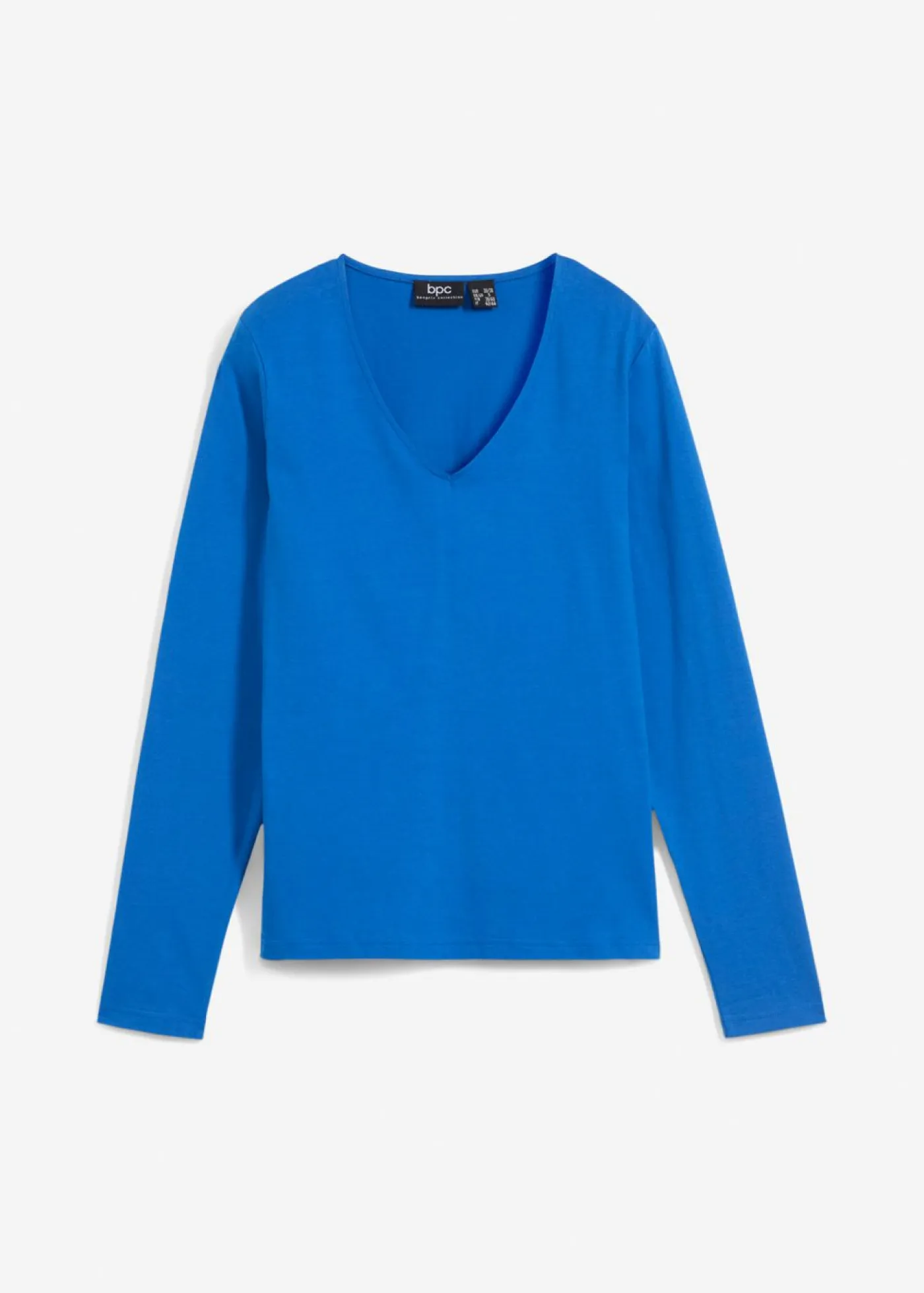 Outlet Camiseta de algodón orgánico puro con manga larga Mujer Básicos|Camisetas
