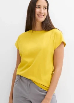 Hot Camiseta de algodón orgánico puro Mujer Básicos|Camisetas