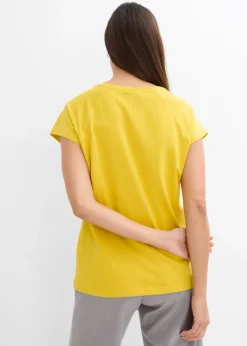 Hot Camiseta de algodón orgánico puro Mujer Básicos|Camisetas