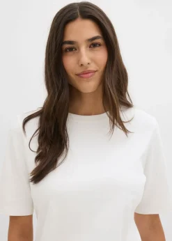 Hot Camiseta de algodón orgánico puro Mujer Camisetas|Novedades