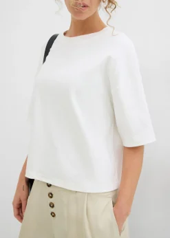 Best Camiseta de algodón orgánico puro Mujer Esenciales|Camisetas