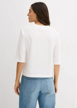 Online Camiseta de algodón orgánico puro Mujer Camisetas