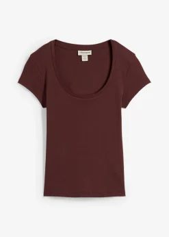 New Camiseta de algodón orgánico puro Mujer Básicos|Camisetas