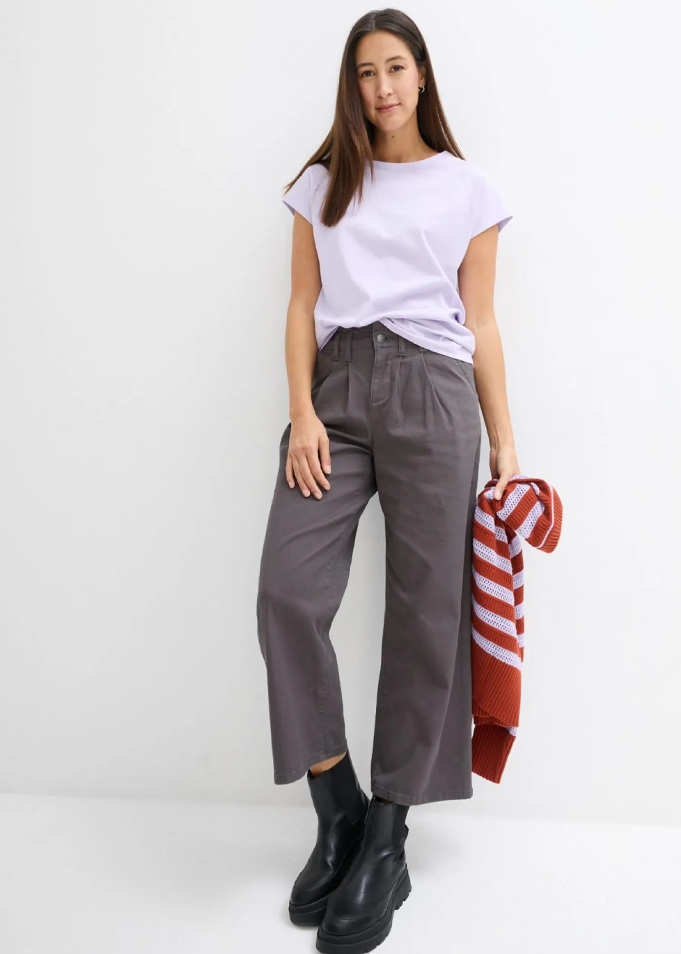 Clearance Camiseta de algodón orgánico puro Mujer Básicos|Camisetas