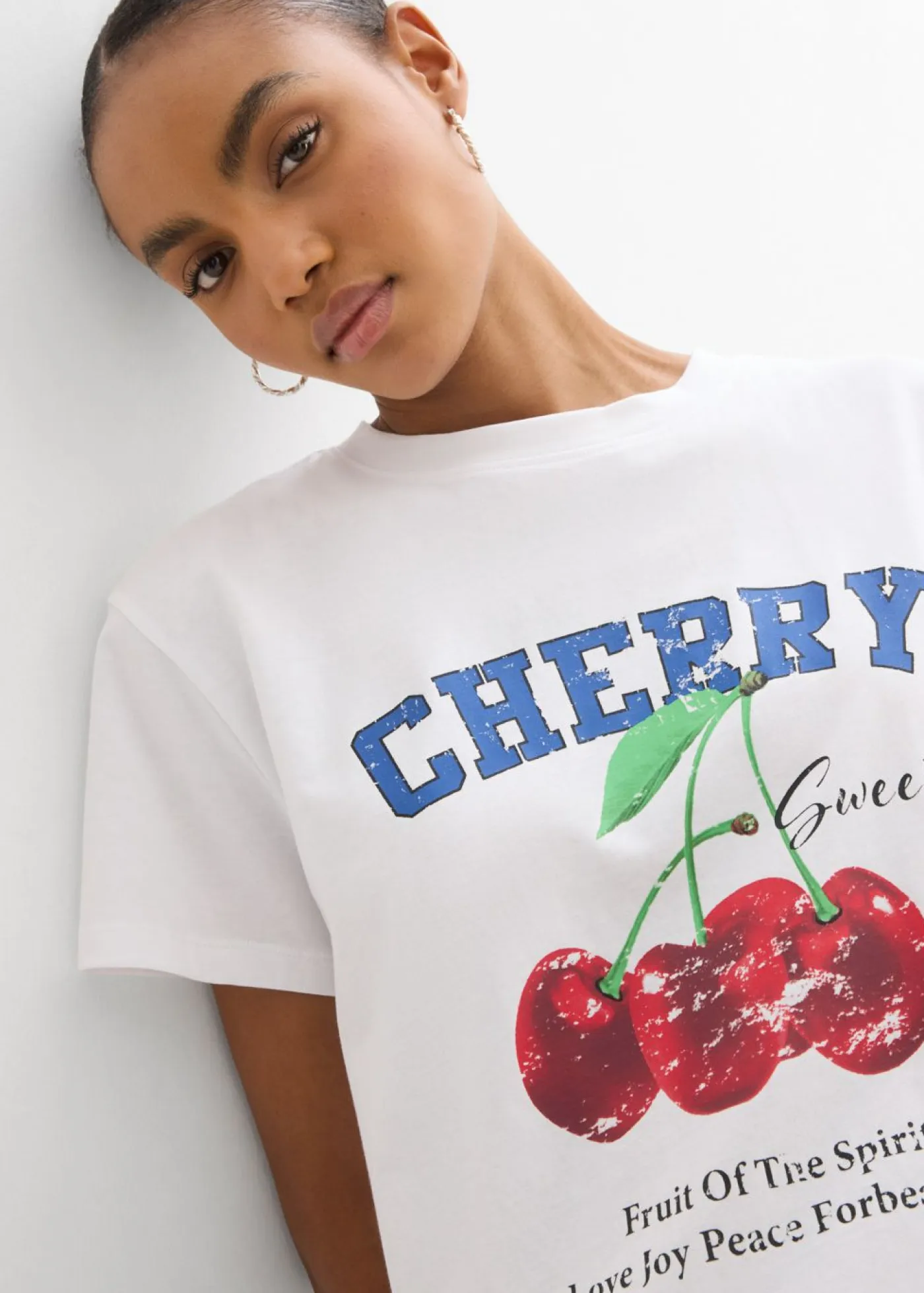 Hot Camiseta de algodón orgánico puro, estampado Mujer Camisetas|Novedades