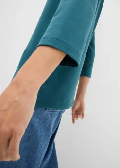 Online Camiseta de algodón orgánico puro y pesado Mujer Básicos|Camisetas