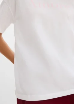 Sale Camiseta de algodón orgánico puro Mujer Camisetas