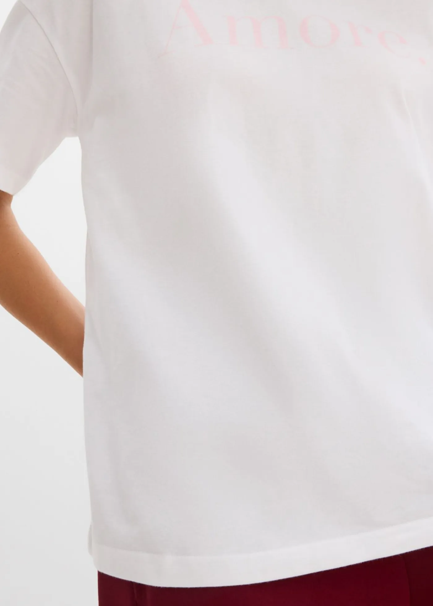 Sale Camiseta de algodón orgánico puro Mujer Camisetas