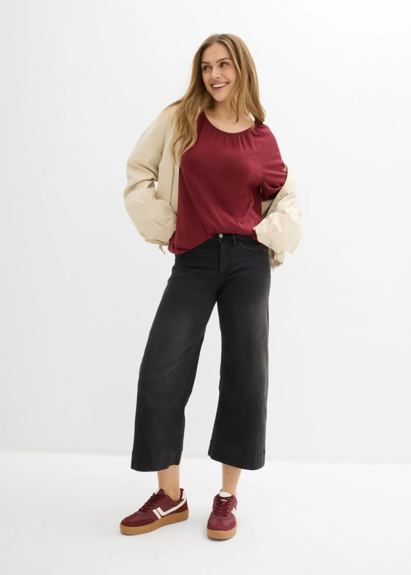 Online Camiseta de algodón orgánico puro Mujer Camisetas|Novedades