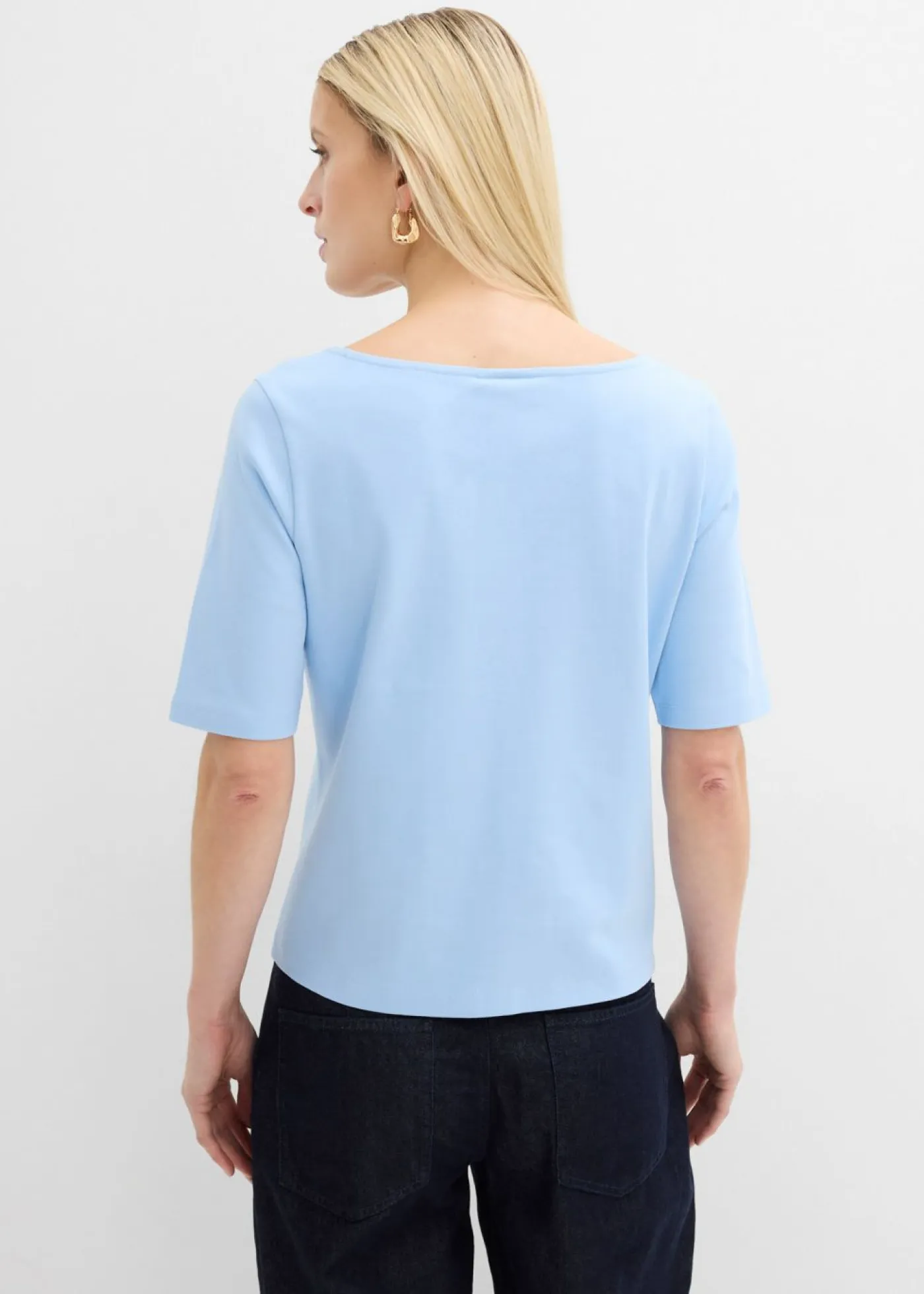 Camiseta de algodón orgánico pesado Mujer Básicos|Camisetas