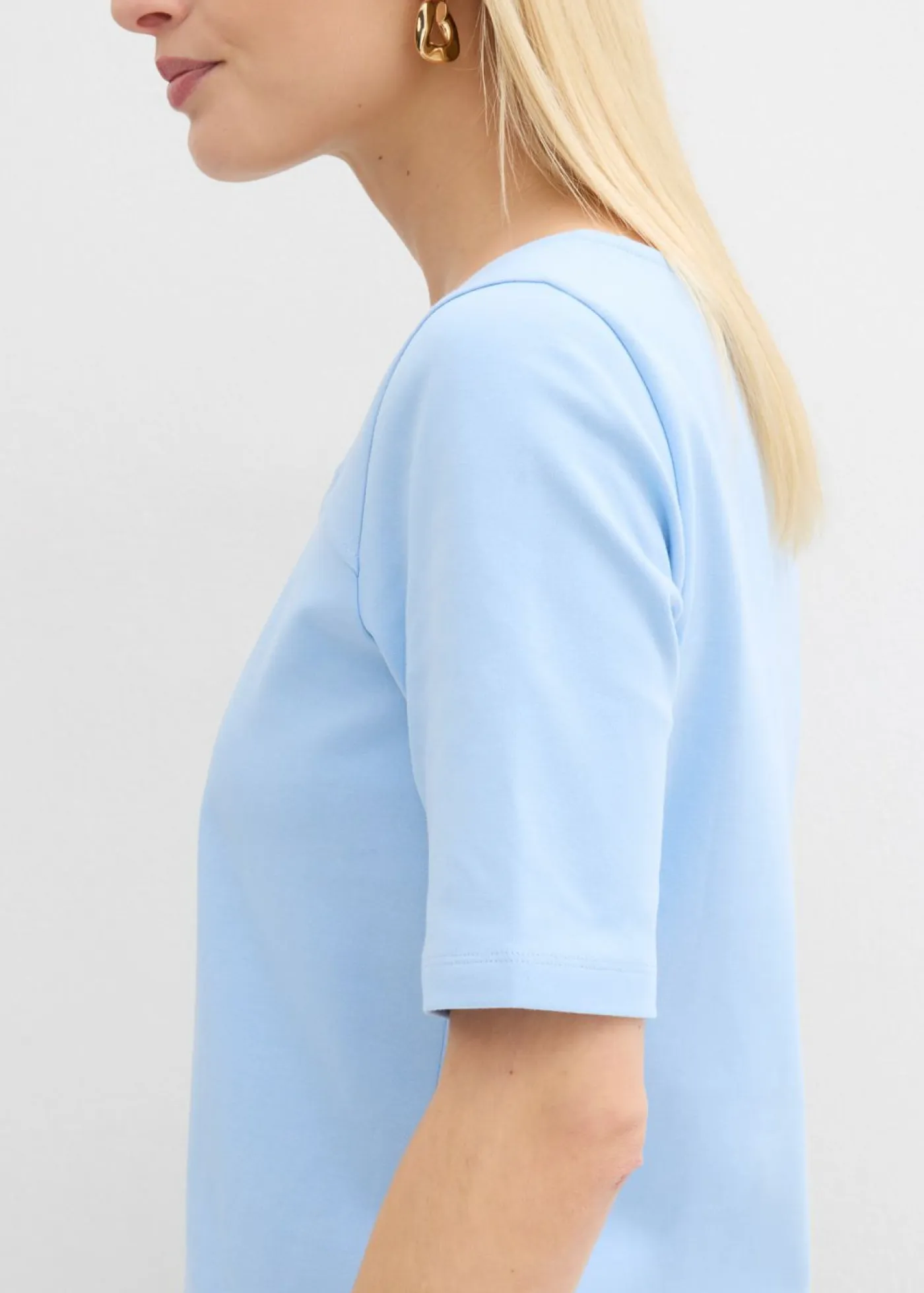Camiseta de algodón orgánico pesado Mujer Básicos|Camisetas