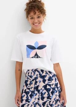 Camiseta de algodón puro Mujer Camisetas