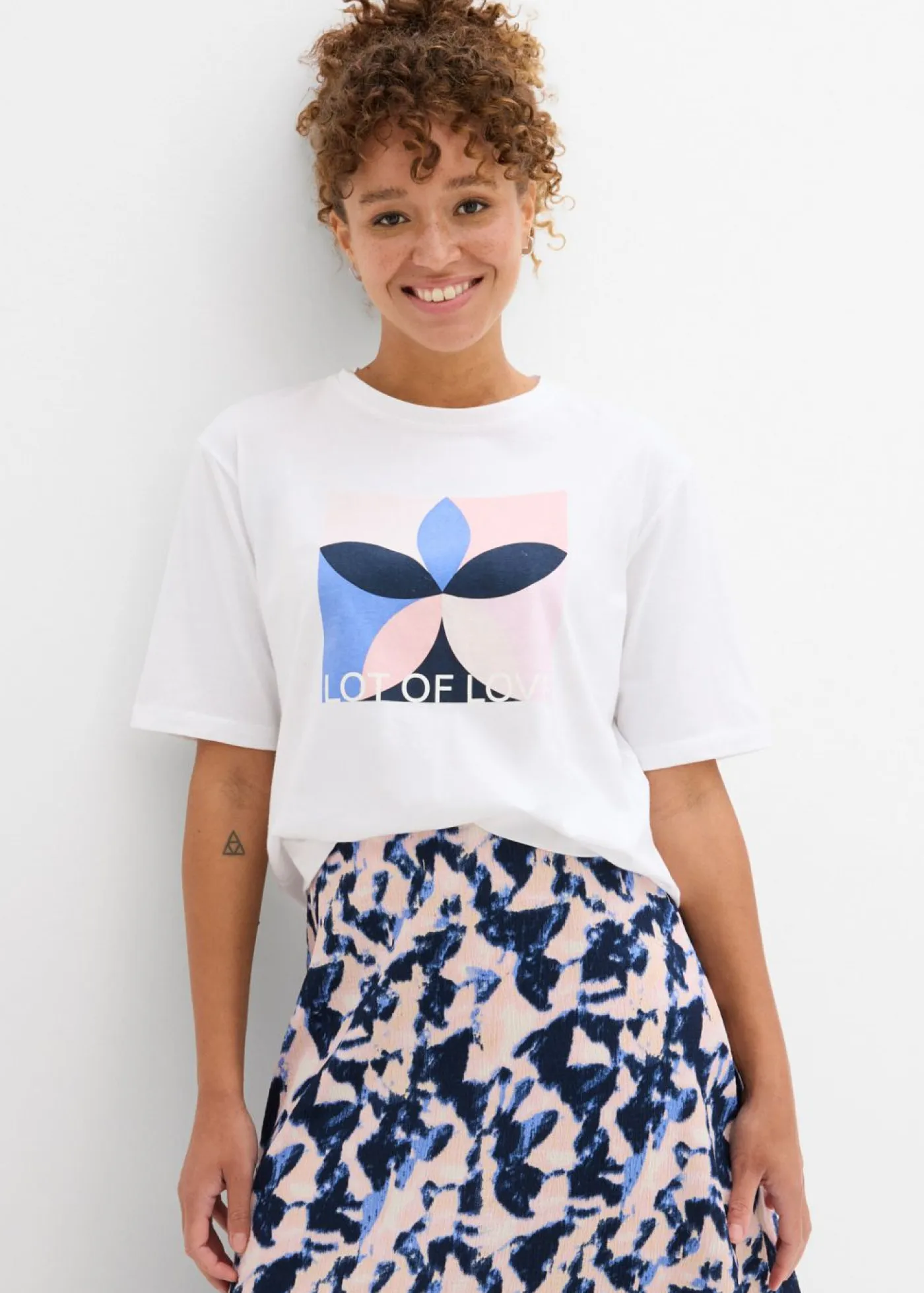 Camiseta de algodón puro Mujer Camisetas