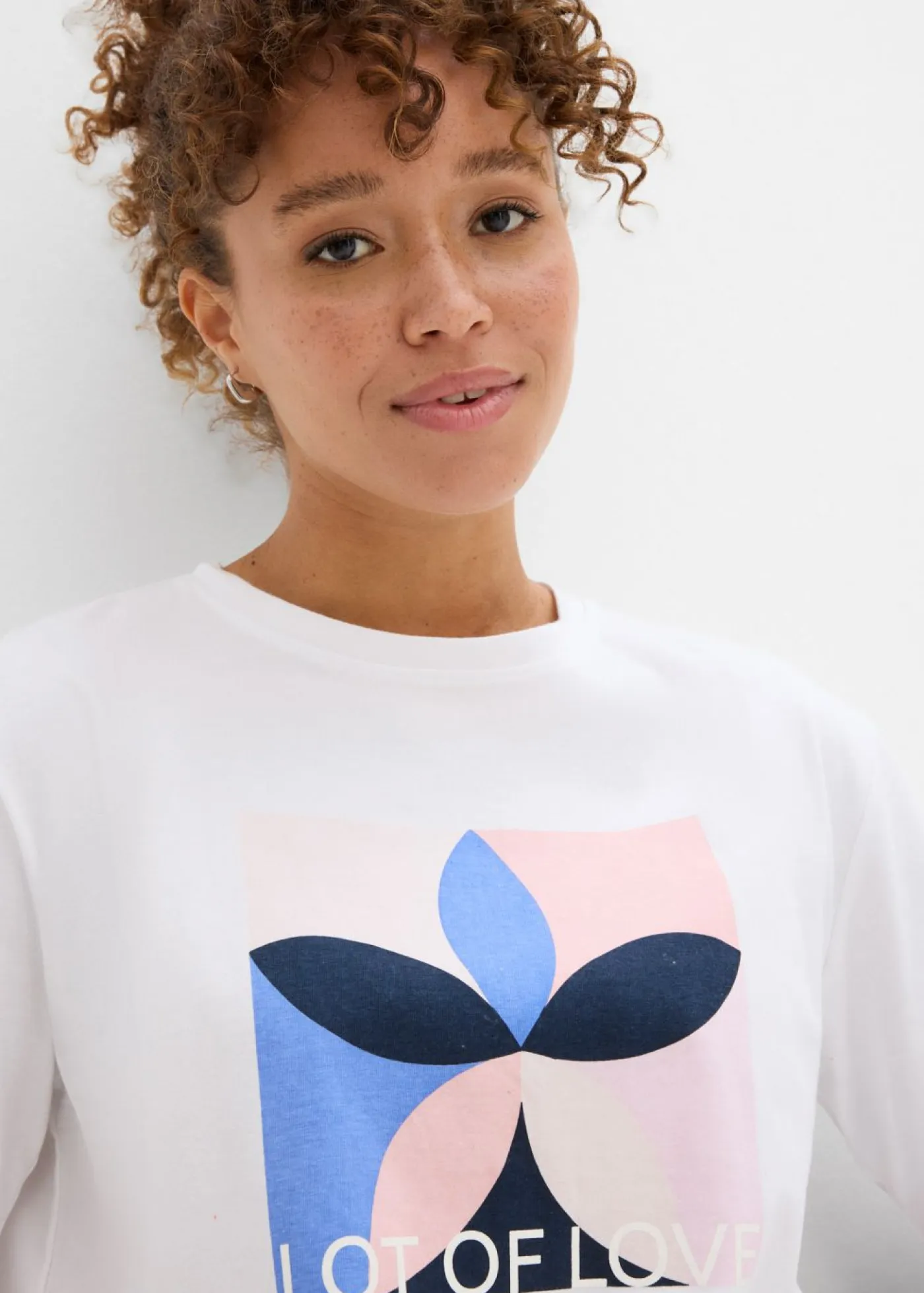 Camiseta de algodón puro Mujer Camisetas
