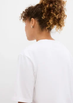 Camiseta de algodón puro Mujer Camisetas