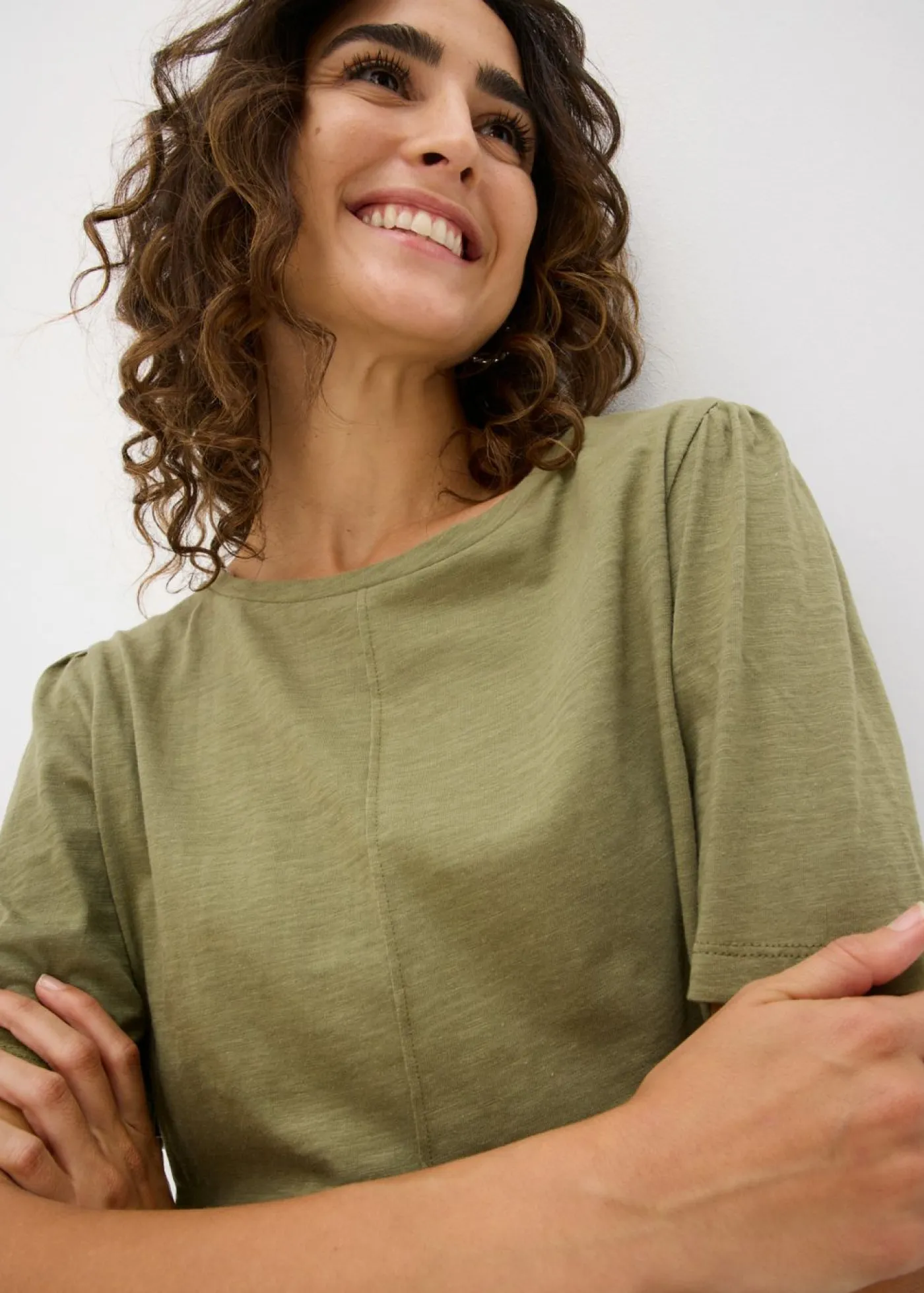 Best Camiseta de algodón puro Mujer Camisetas|Novedades