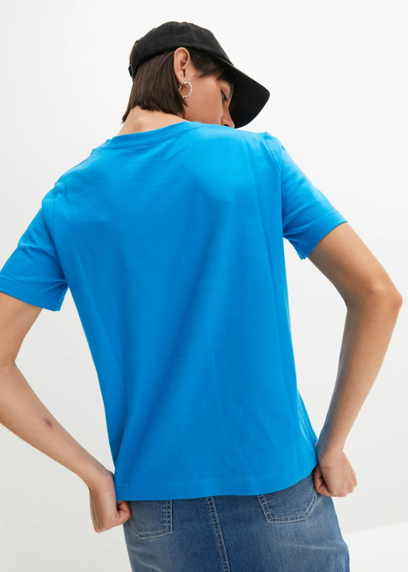 Camiseta de algodón puro Mujer Camisetas|Novedades
