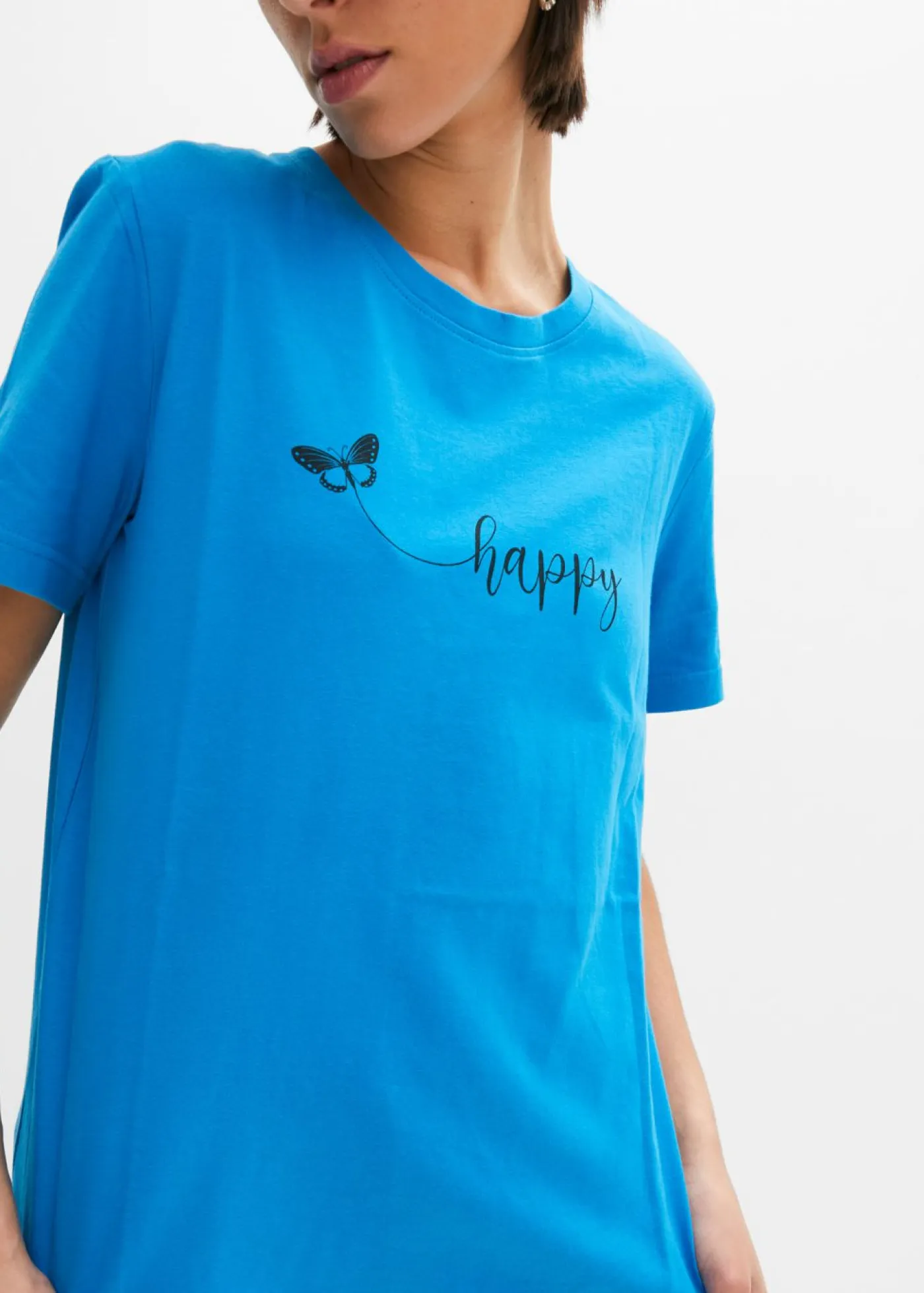 Camiseta de algodón puro Mujer Camisetas|Novedades