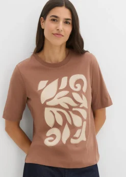 New Camiseta de algodón puro Mujer Básicos|Camisetas