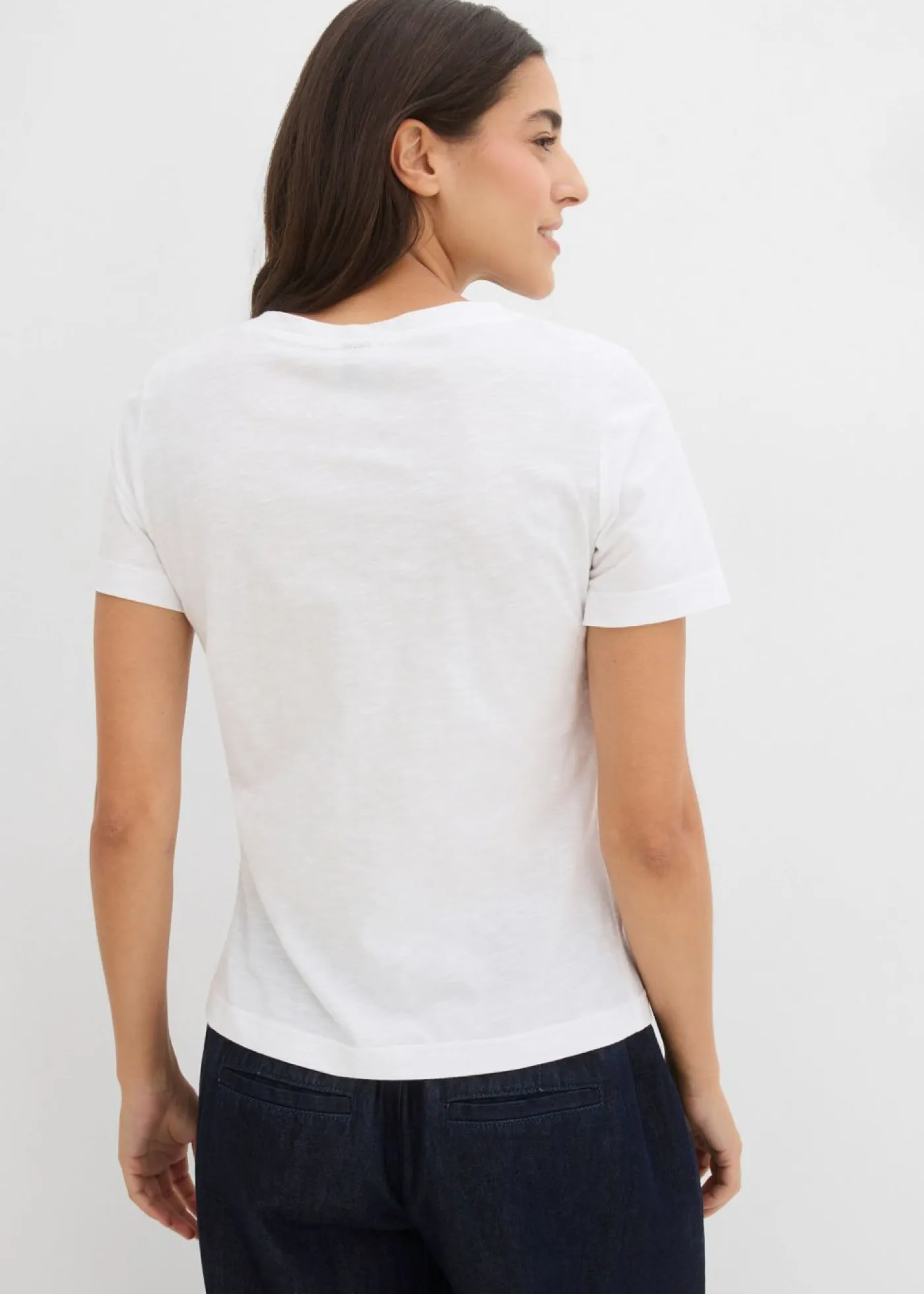 Best Camiseta de algodón puro Mujer Camisetas|Novedades
