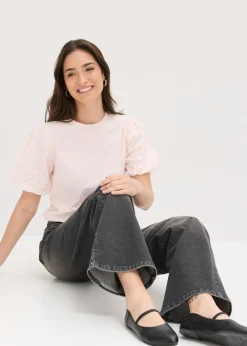 Sale Camiseta de algodón puro Mujer Camisetas|Novedades