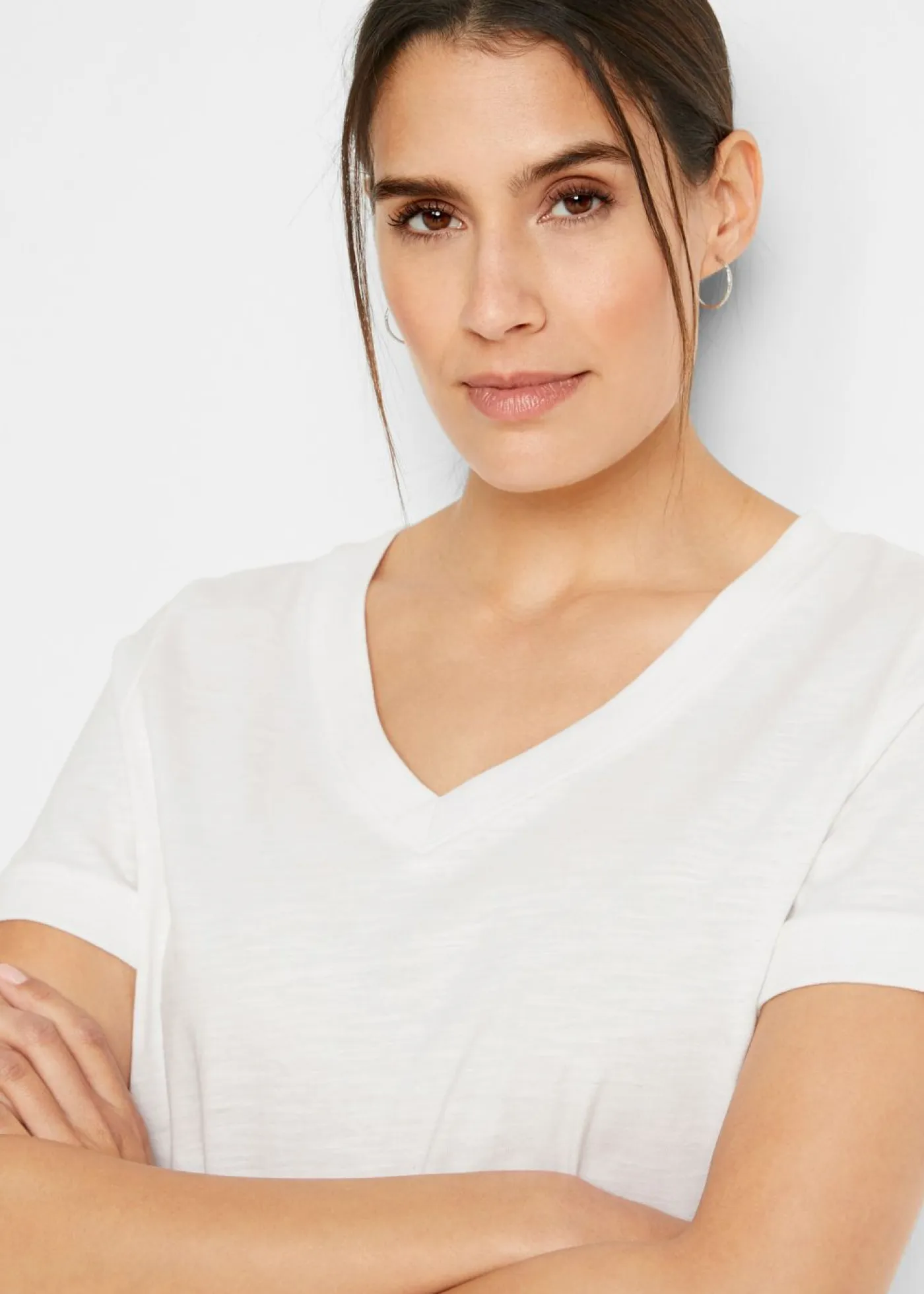 Outlet Camiseta de algodón puro Mujer Básicos|Camisetas