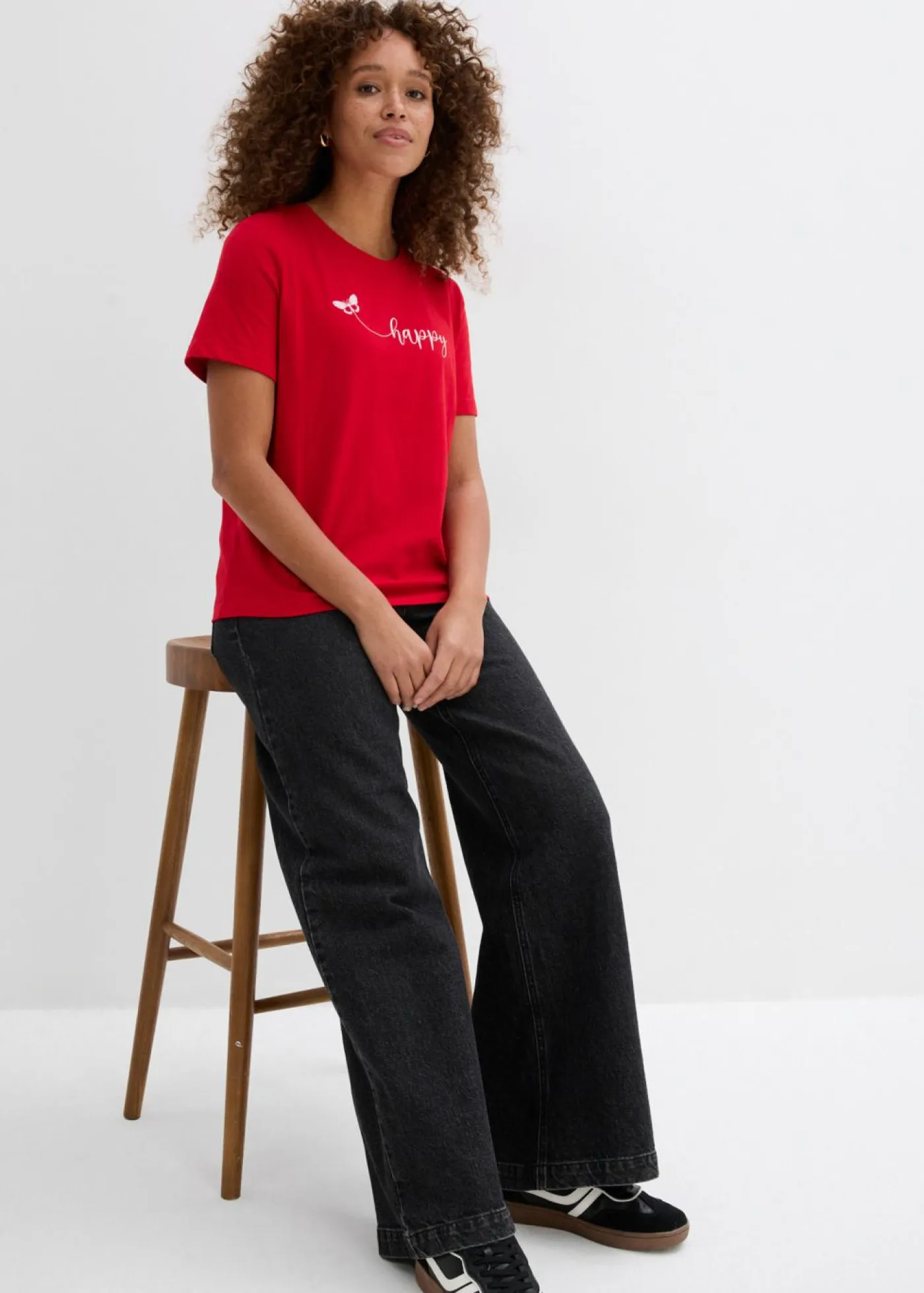 Clearance Camiseta de algodón puro Mujer Camisetas|Novedades